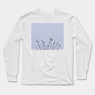 Winter Flowers Long Sleeve T-Shirt
